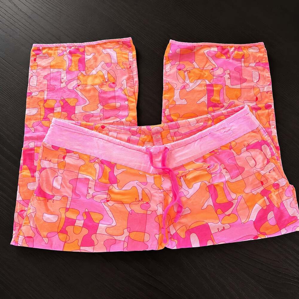 Victoria’s Secret PINK Y2K Pajama Pants Medium